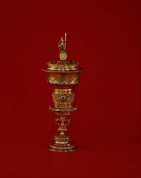 Renaissance stehender Pokal und Deckel, Köln ca. 1580